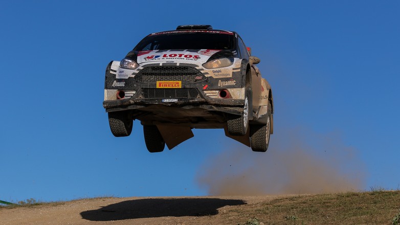 Kajetyan Kajetanowicz w Rajdzie Sardynii 2018