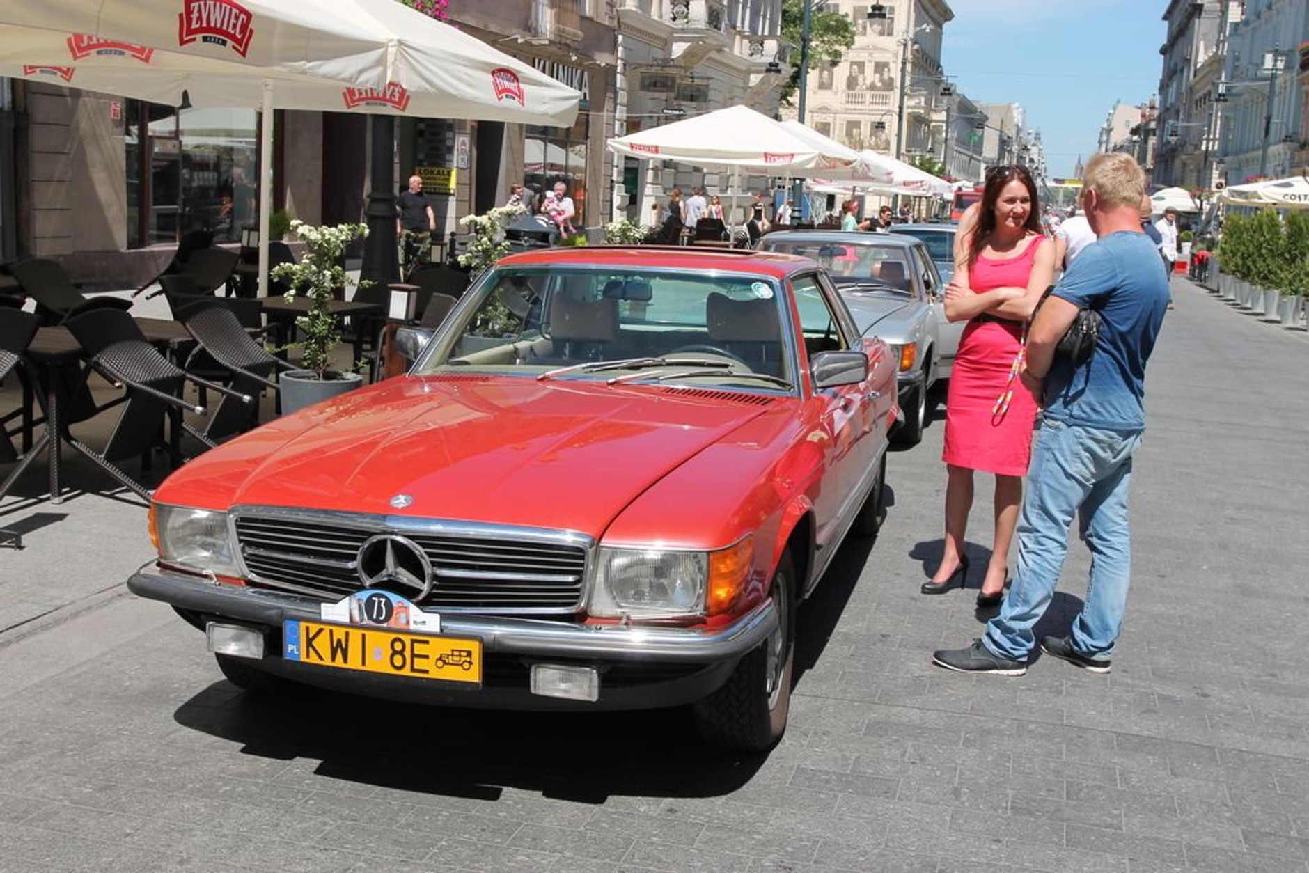 14. Zlot Zabytkowych Mercedesów na Piotrkowskiej