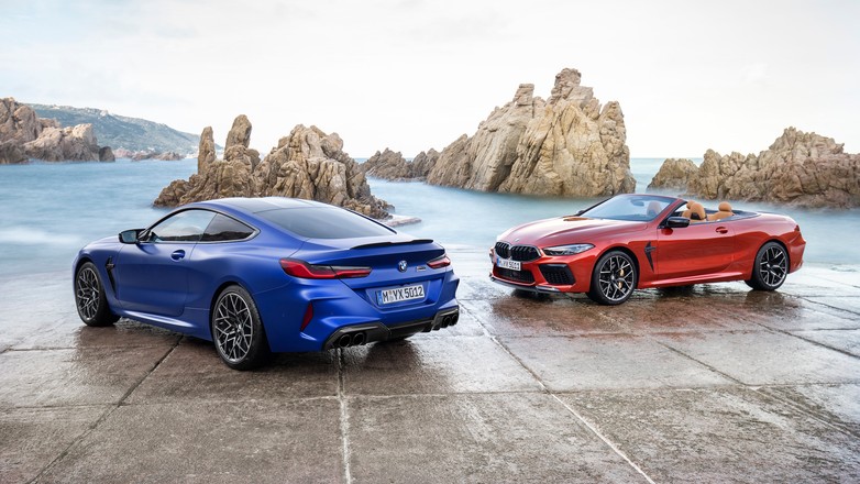 BMW M8 Coupé i BMW M8 Cabrio