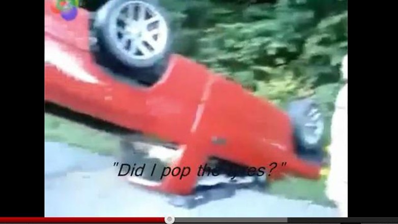 Sportowe samochody i nieudolni kierowcy