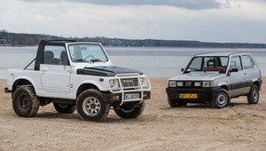 Fiat Panda 4x4 kontra Suzuki SJ 413 - japoński wojownik i Kung Fu Panda