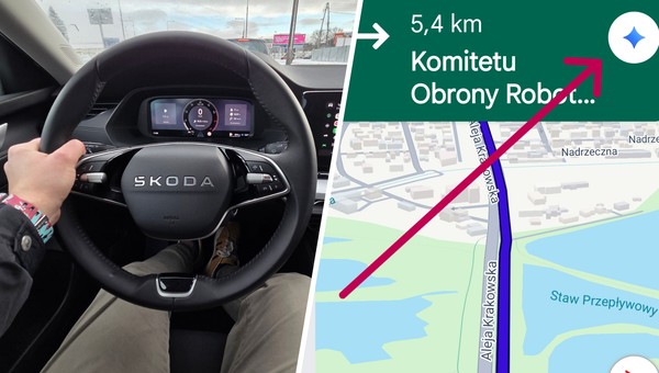 Gemini w Google Maps