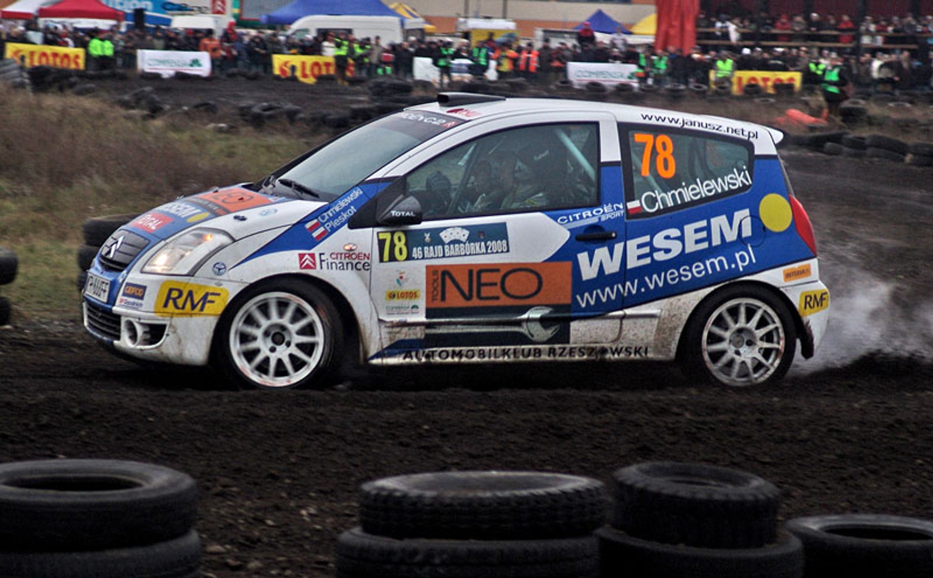 Rajd Barbórka 2008: Kuchar i Dymurski najlepsi