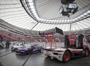 Przygotowania do Top Gear Live w Warszawie