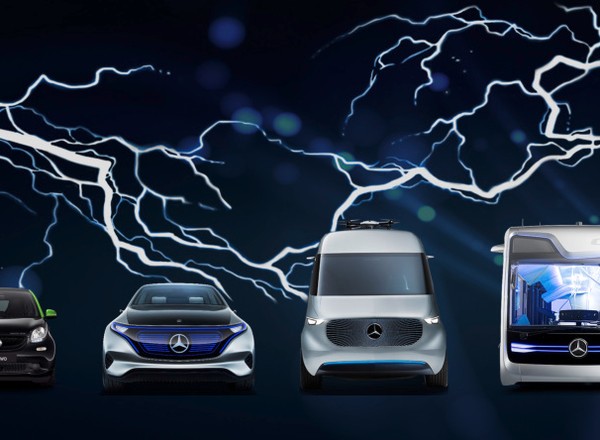 Mercedes-Benz: ponad 10 różnych pojazdów z napędem całkowicie elektrycznym do 2022 roku
