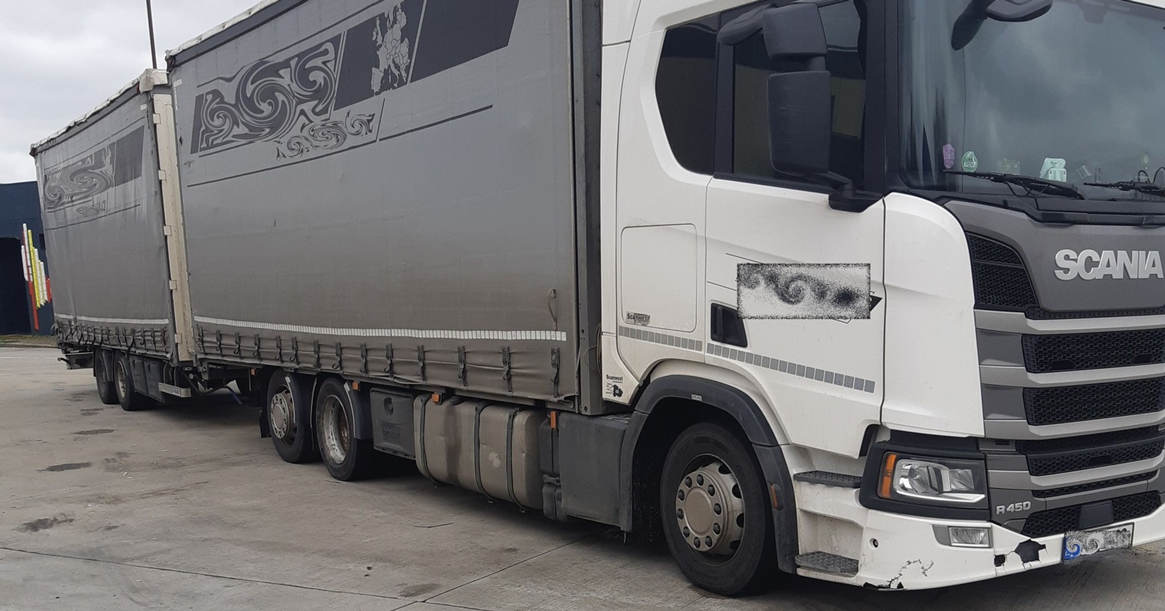 Czeska policja pomogła odnaleźć "zgubioną" ciężarówkę