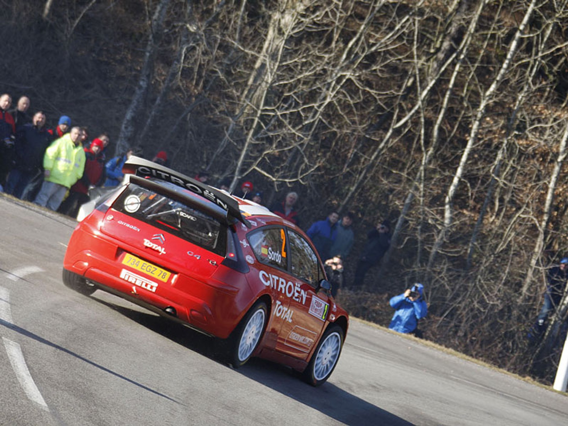 Rajd Monte Carlo 2008: pechowy Sordo, spokojny Hirvonen (relacja z trzeciego etapu)