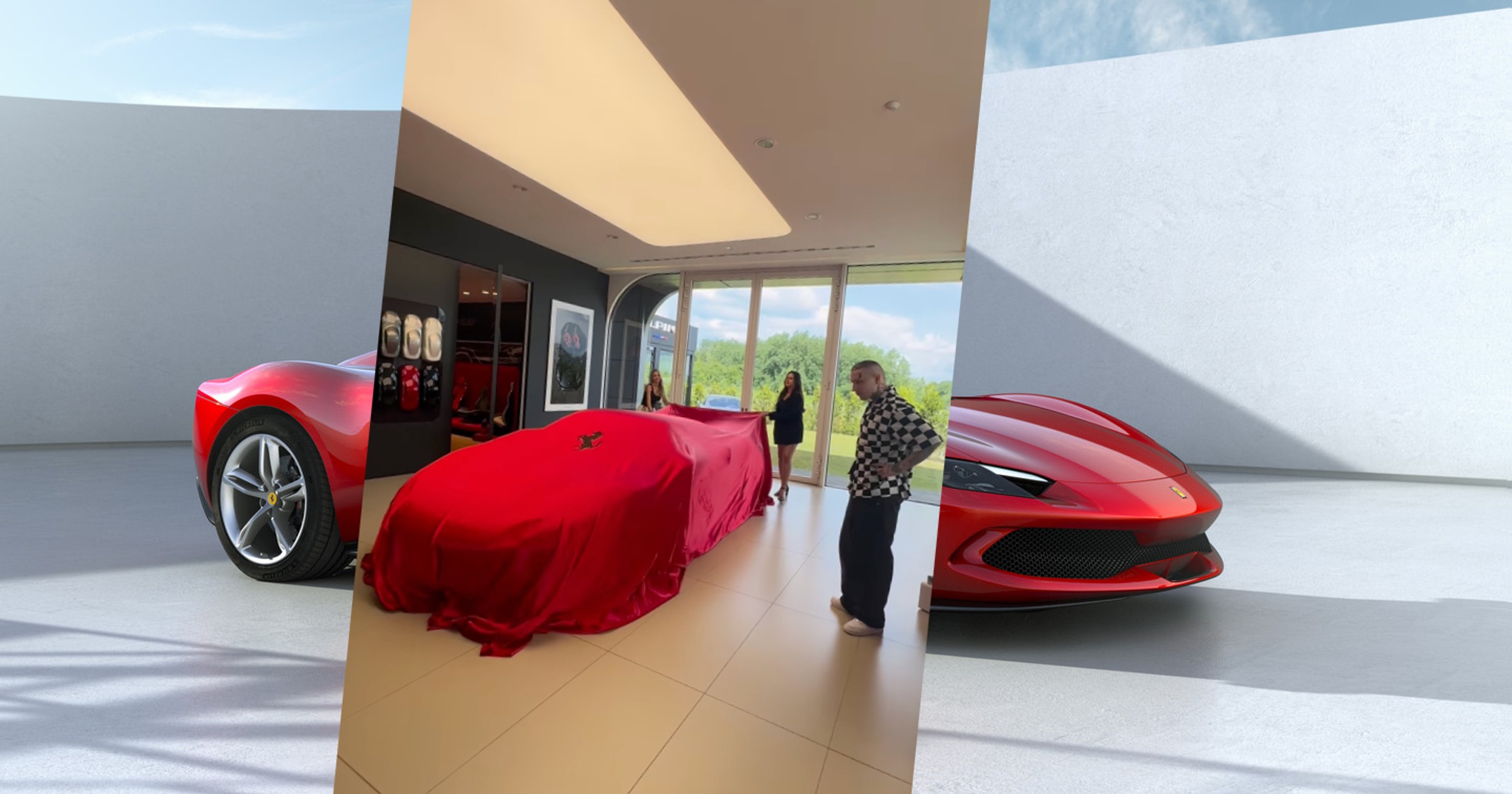 Smolasty odebrał nowe Ferrari