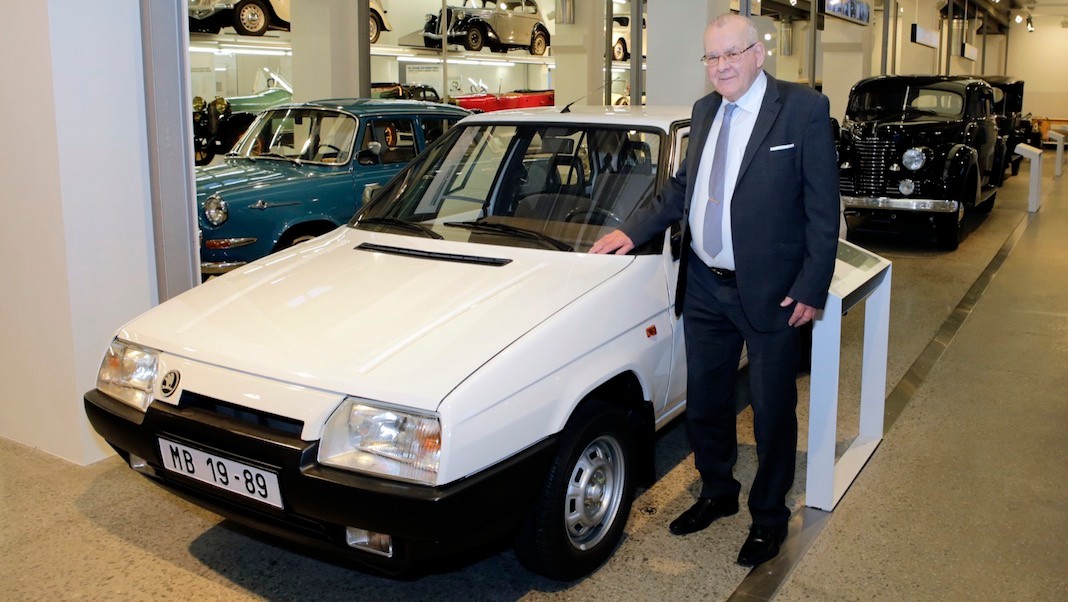 Petr Hrdlička odpowiedzialny za projekt Skody Favorit