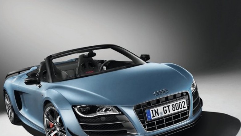 Audi R8 GT Spyder na torze