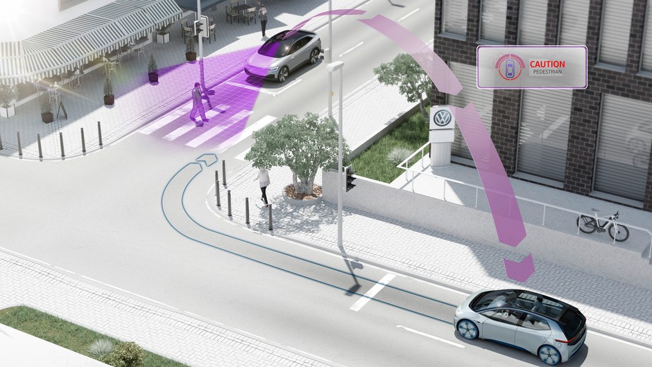 Technologia zastosowana przez Volkswagena opiera się na standardzie IEEE 802.11p (pWLAN)