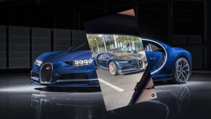 "Gang" na skuterach napadł na kierowcę Bugatti Chirona. Z młotkiem! [WIDEO]