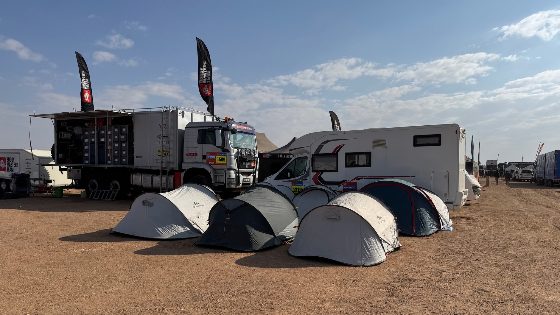 Biwak Rajd Dakar 2025