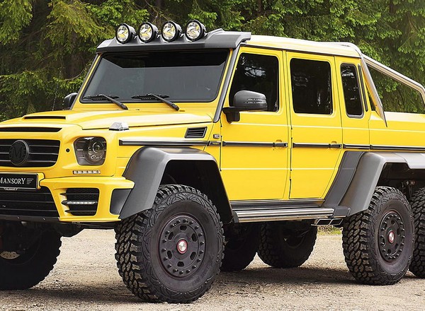 Mercedes-Benz G63 AMG – 840 KM potwór z Mansory