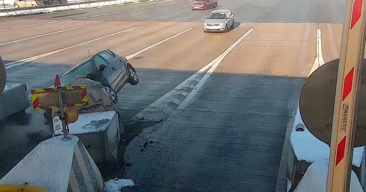 Wypadek na autostradzie A1