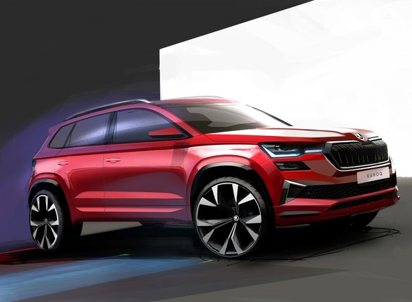 Skoda Karoq po face liftingu wkrótce na rynku