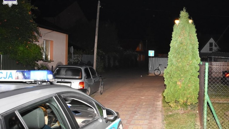 Policja w Krasnobrodzie - zderzenie rowerzystów