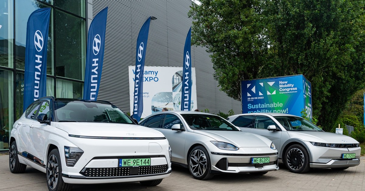 Hyundai KONA Electric - elektryzująca nowość pokazana podczas Kongresu Nowej Mobilności 2023