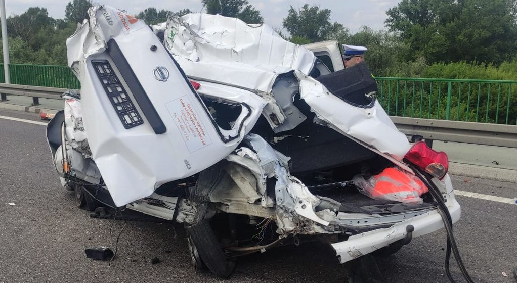 Z nissana GDDKiA niewiele zostało...