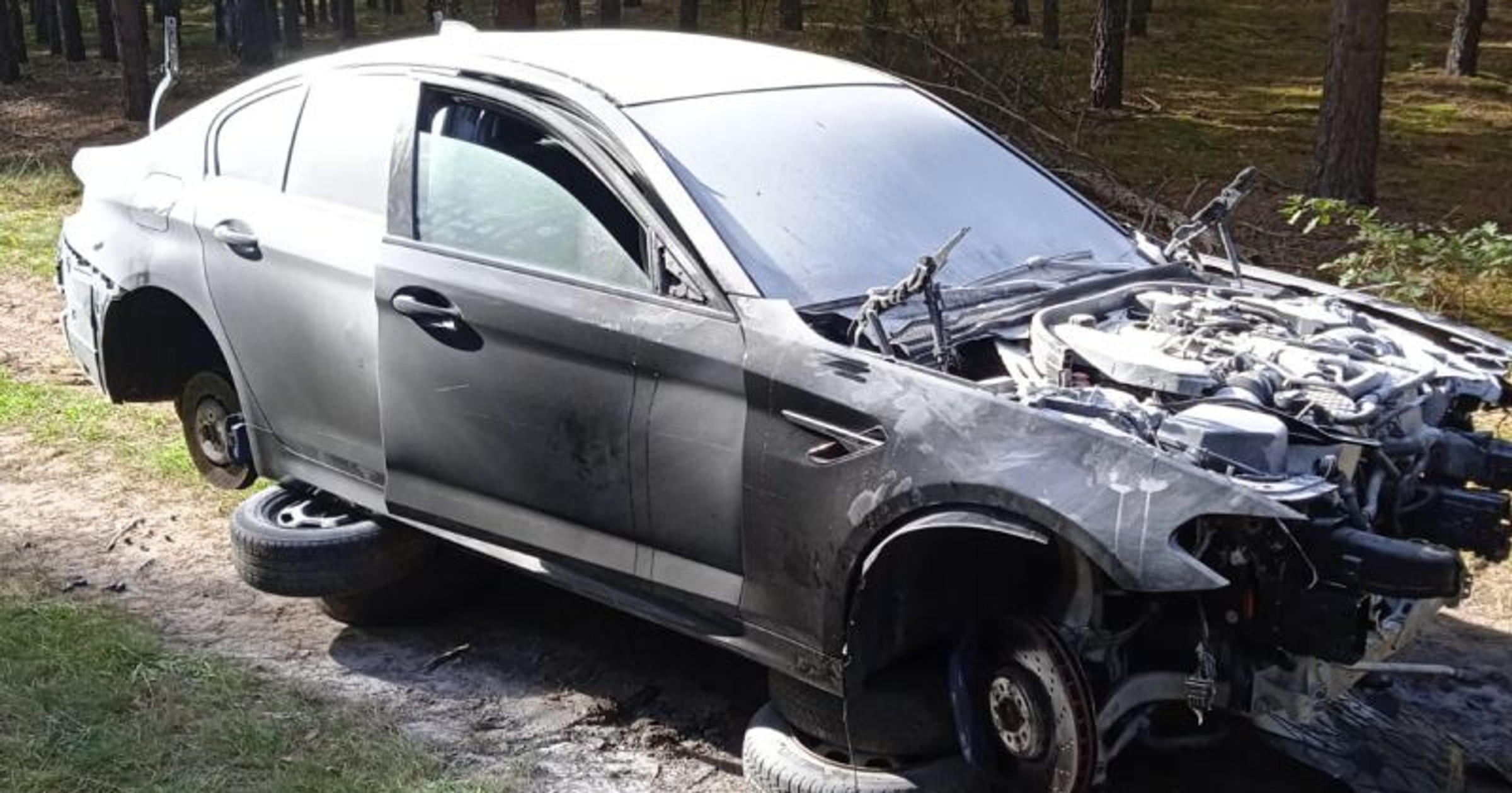 Odnalezione BMW warte 700 tys. zł