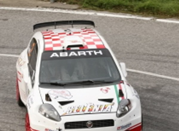 Rajd Barbórka 2009: Luca Rossetti na podium