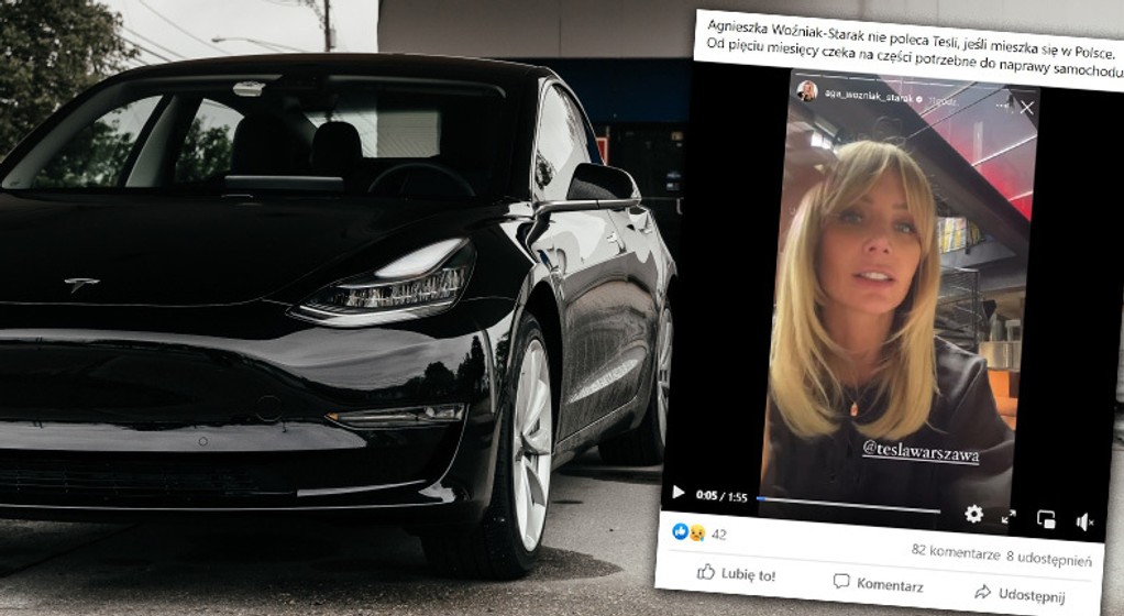 Agnieszka Woźniak-Starak nie poleca Tesli w Polsce