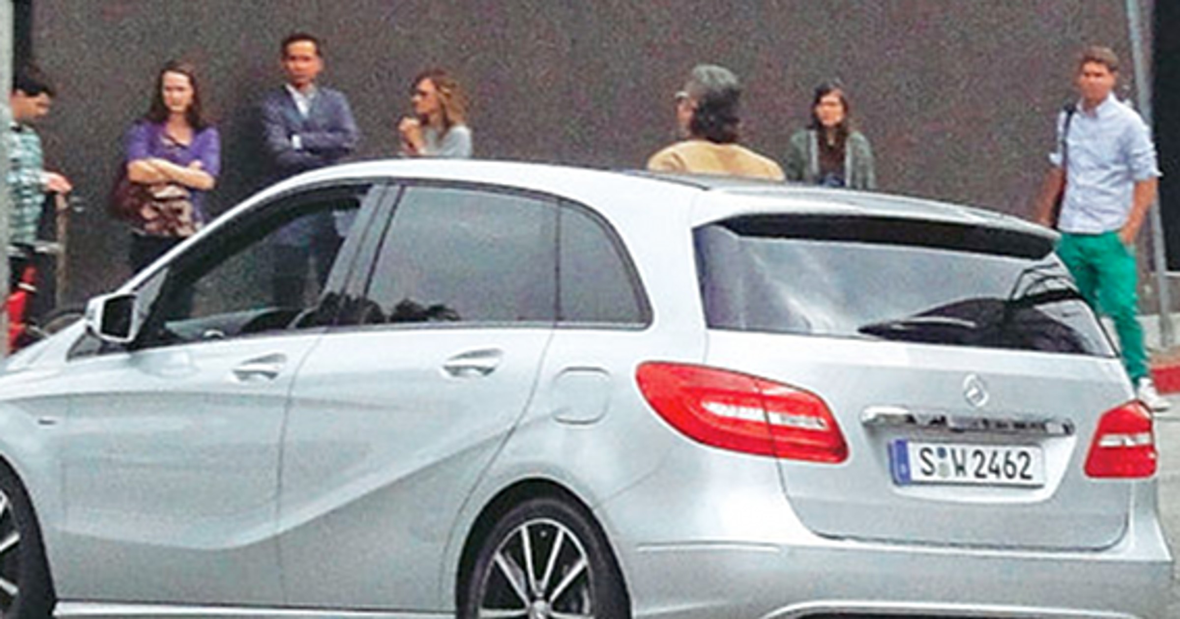 Nowy Mercedes Klasy B przyłapany