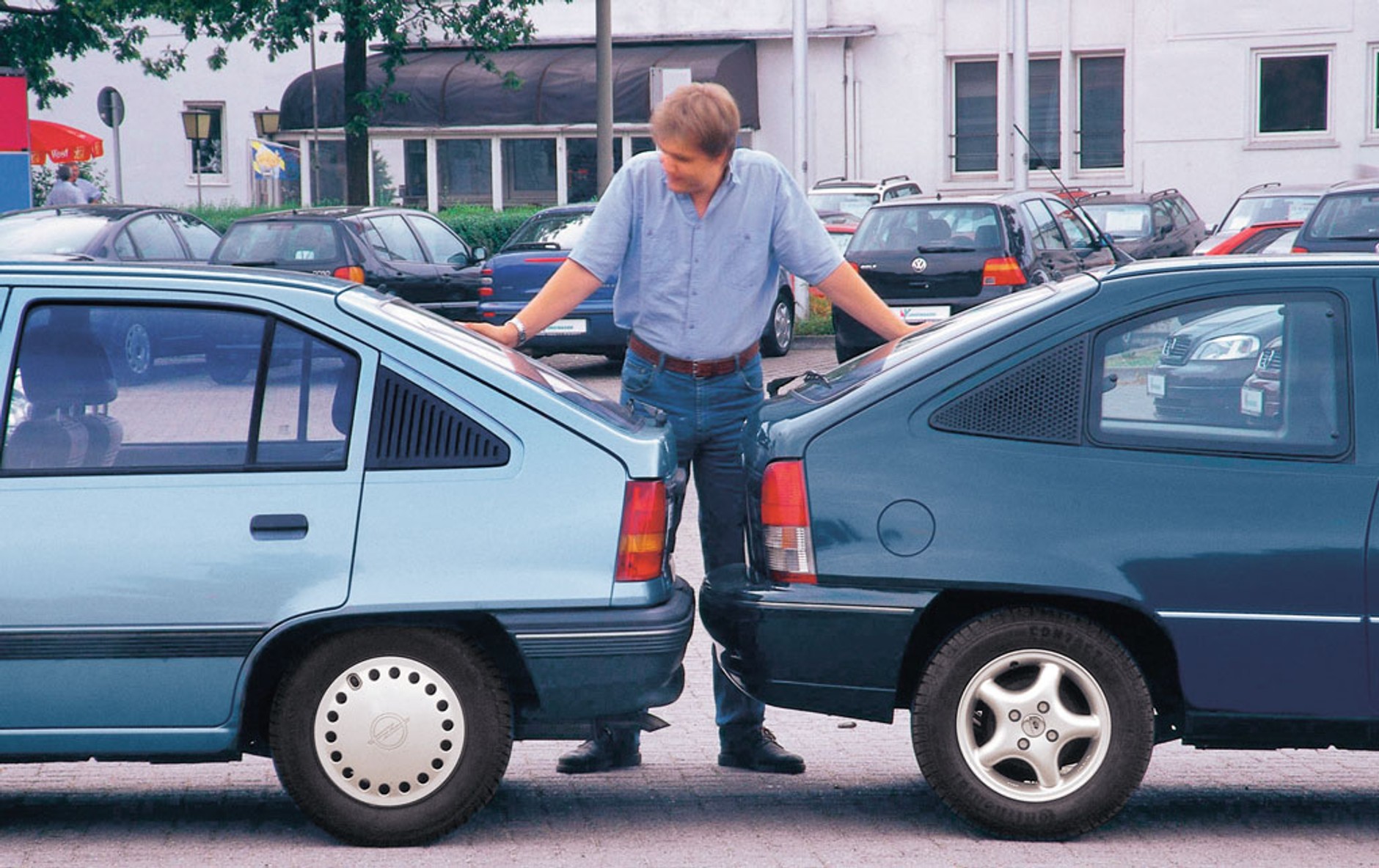 Daewoo Nexia kontra Opel Kadett - Niedaleko pada jabłko...