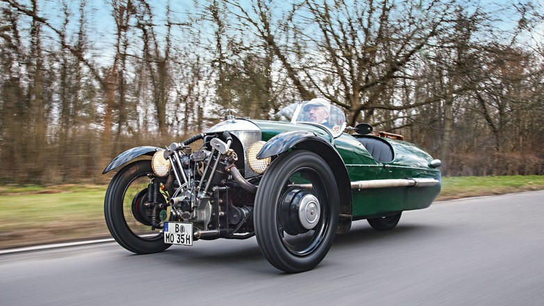 Morgan Threewheeler - trzy koła są tylko dla twardzieli!