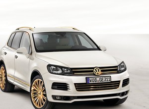 Złoty Volkswagen Touareg dla szejka