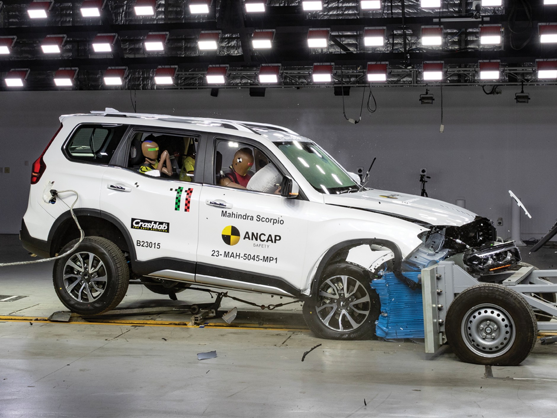 Crash-test: Mahindra Scorpio