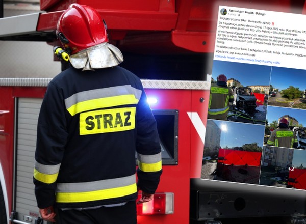 Pożar kampera na Mazurach. Dzieci były w innym miejscu