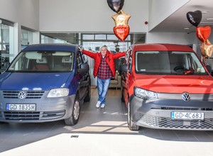 Volkswagen Caddy wyprodukowany w Poznaniu przejechał milion kilometrów
