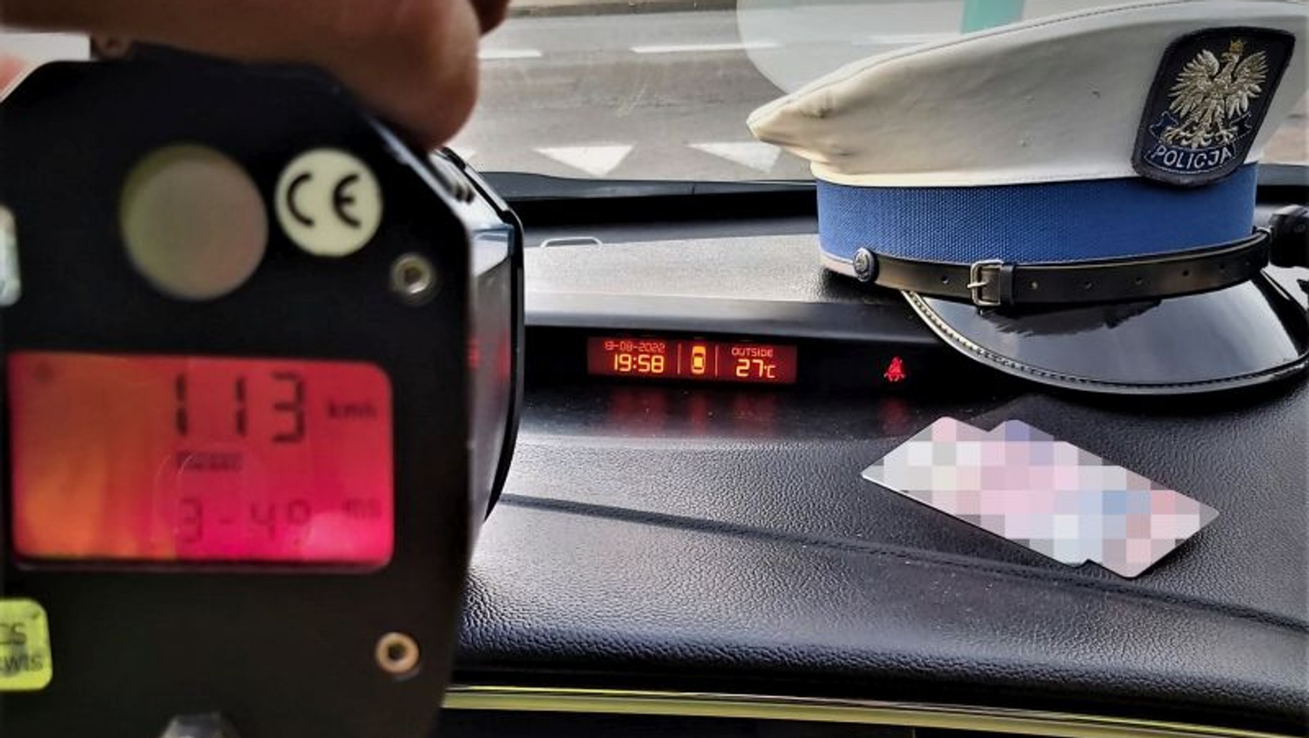 O 63 km/h za szybko