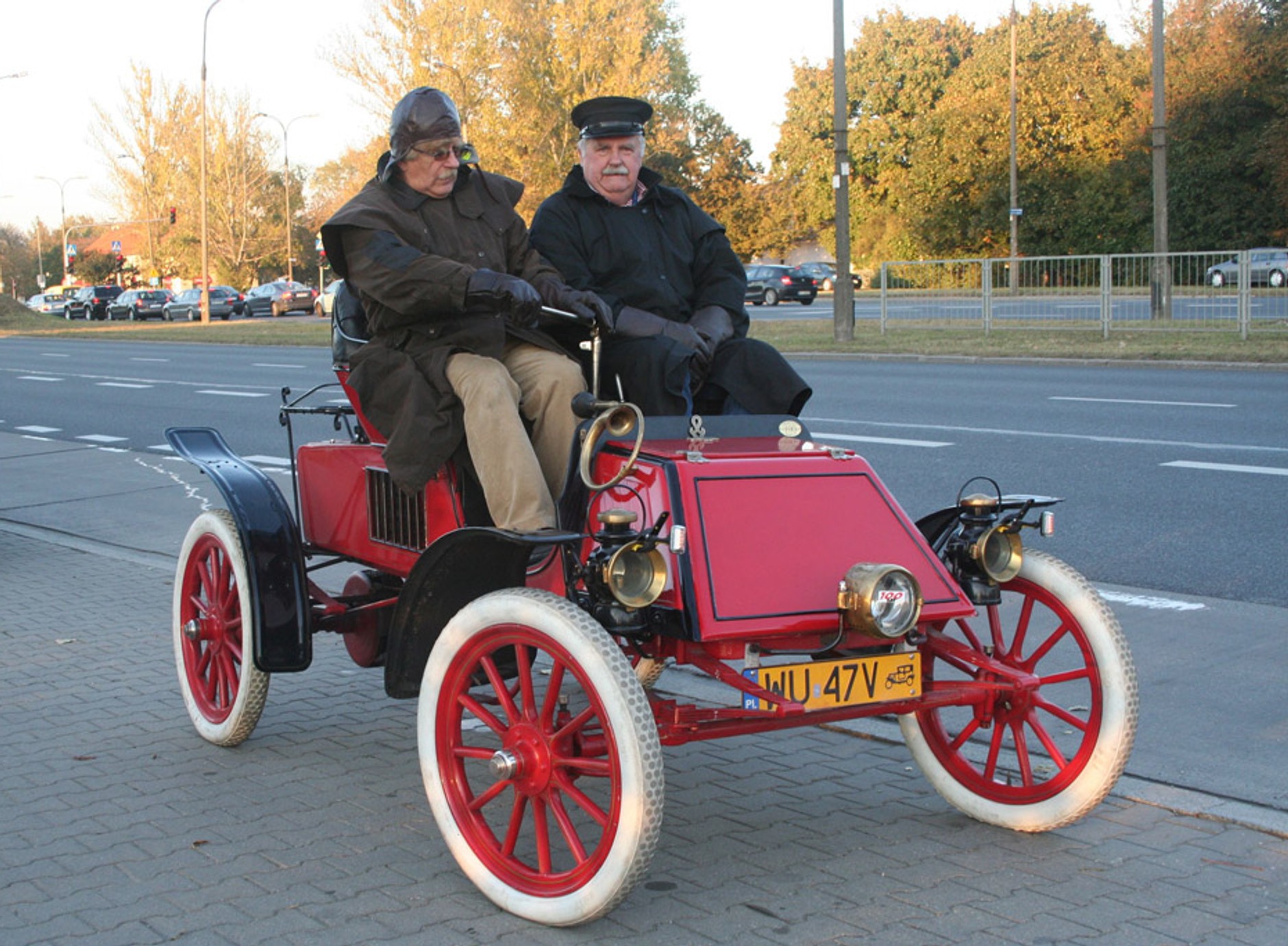 Polska załoga w rajdzie Londyn-Brighton. 2011 r.