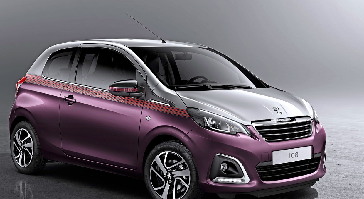 Peugeot 108 wyjechał z Kolina