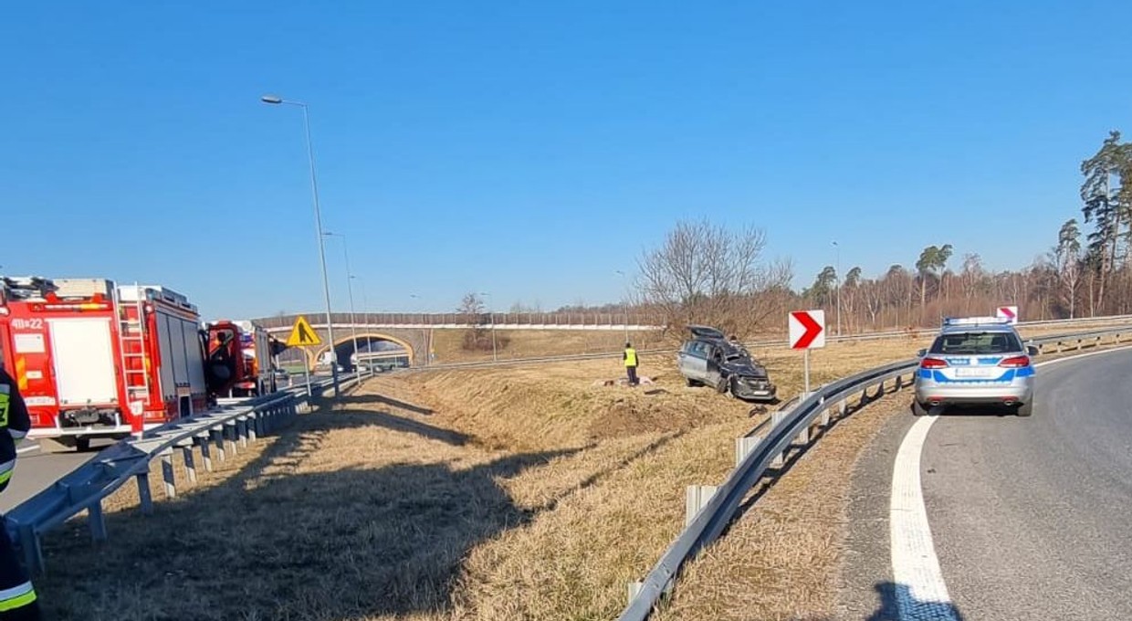 Tragiczny wypadek ukraińskiej rodziny na A4. Jedna osoba nie żyje