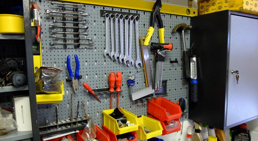 Wiosenne porządki w garażu