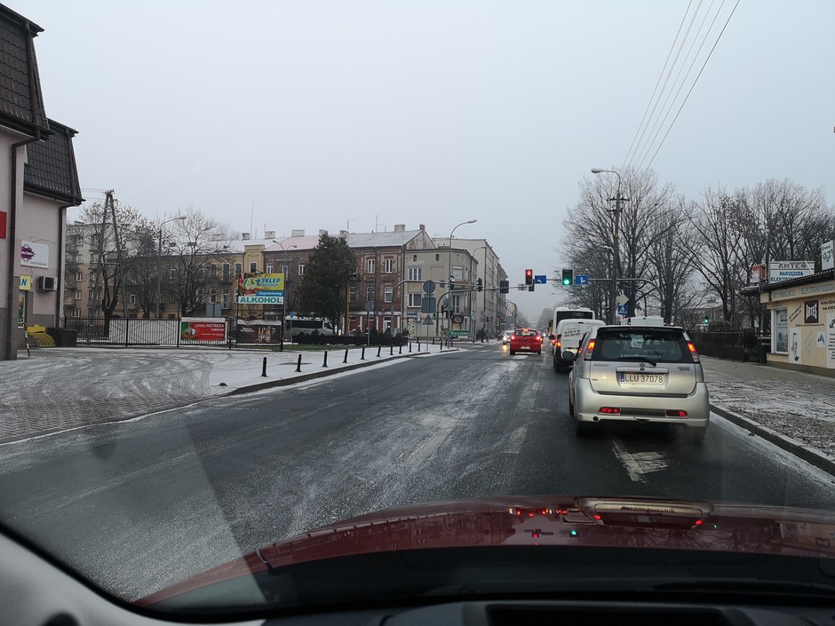 Korek na drodze