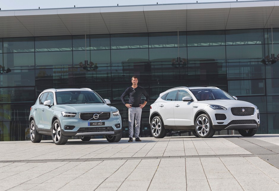 Jaguar E-Pace i Volvo XC40