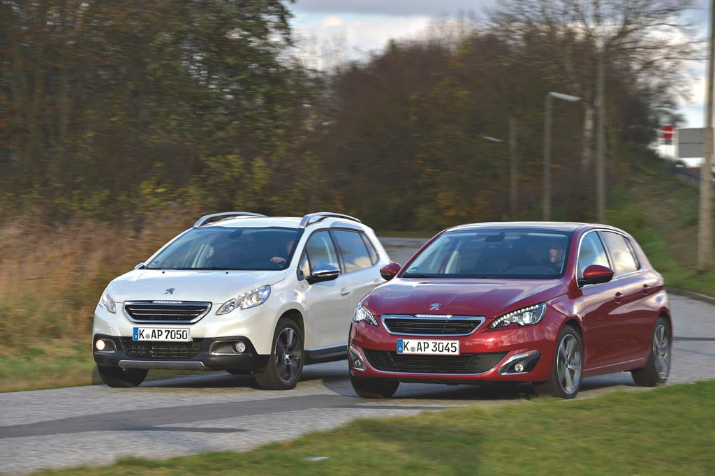 Peugeot 2008 kontra Peugeot 308