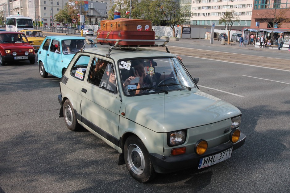 13 Ogólnopolski Zlot Fiata 126p w Warszawie