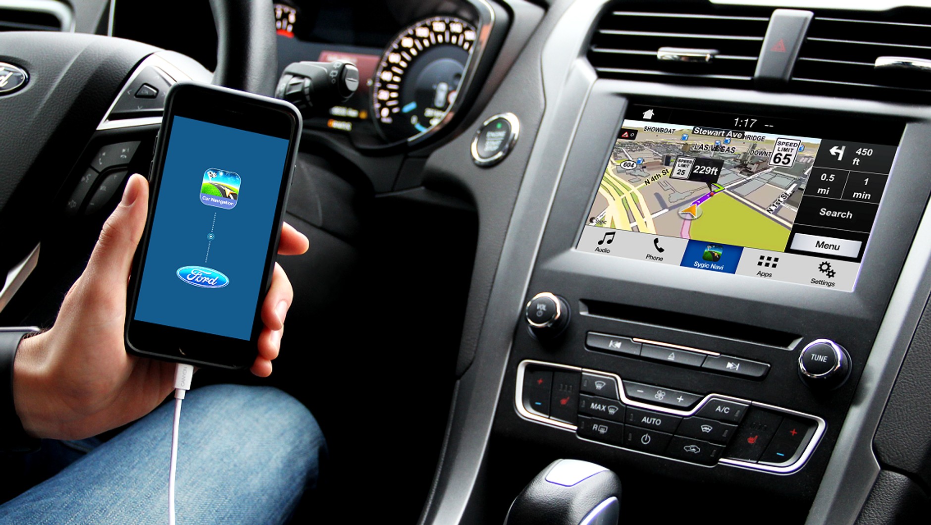 Ford AppLink i Sygic w iPhone