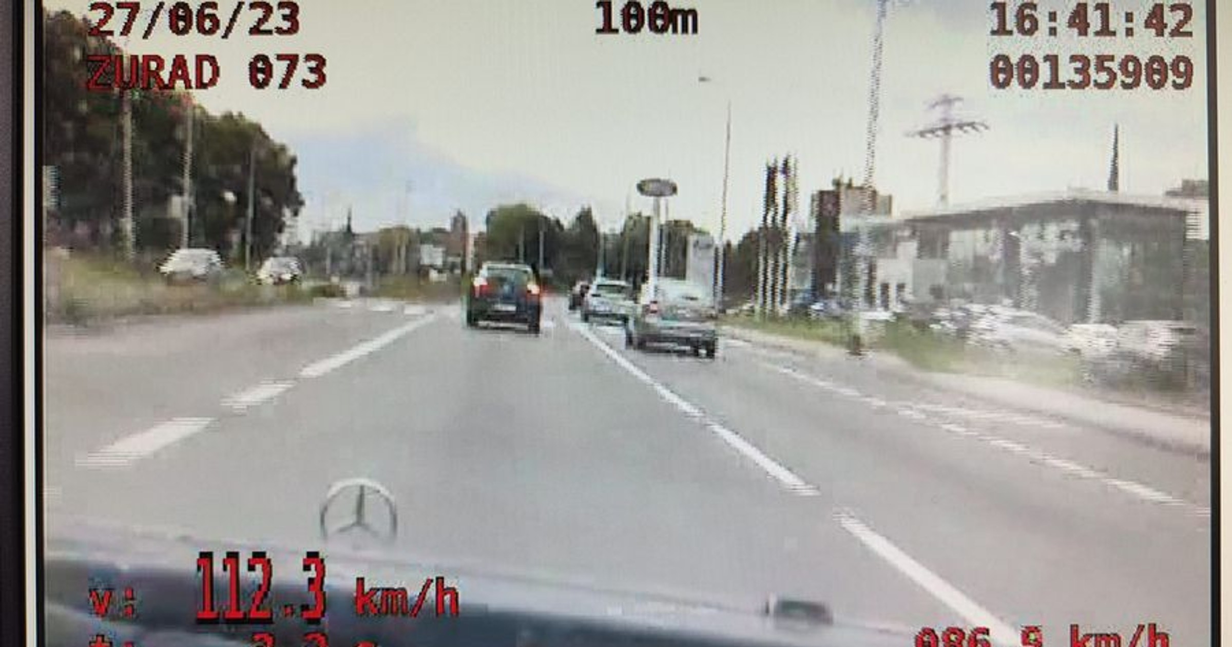 Zatrzymali ją policjanci z grupy "Speed". Miała "zły dzień"