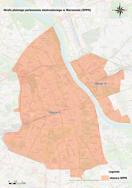 Strefa płatnego parkowania od 3 lutego 2024 r.