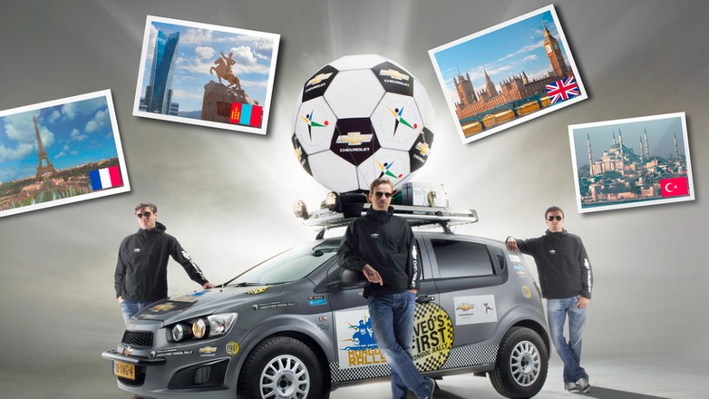 Chevroletem Aveo na koniec świata