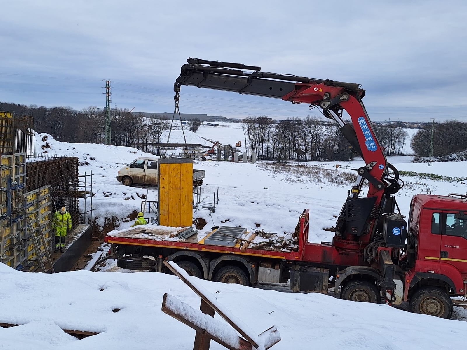 Prace na czeskiej D11 przy granicy z Polską