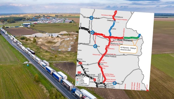 Nowy fragment autostrady A2 coraz bliżej. Dziewięć ofert na budowę odcinka Kijowiec – Dobryń