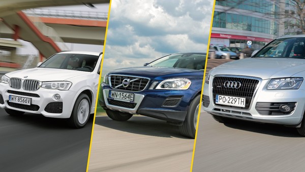 BMW X3, Volvo XC60 czy Audi Q5? Którego używanego SUV-a kupić?
