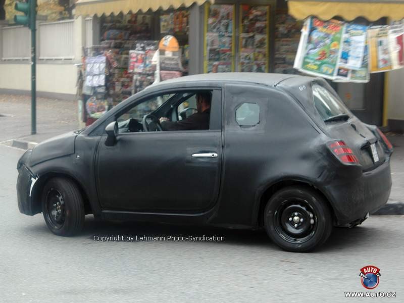 Zdjęcia szpiegowskie: Fiat 500 - pierwsze zdjęcia!!!